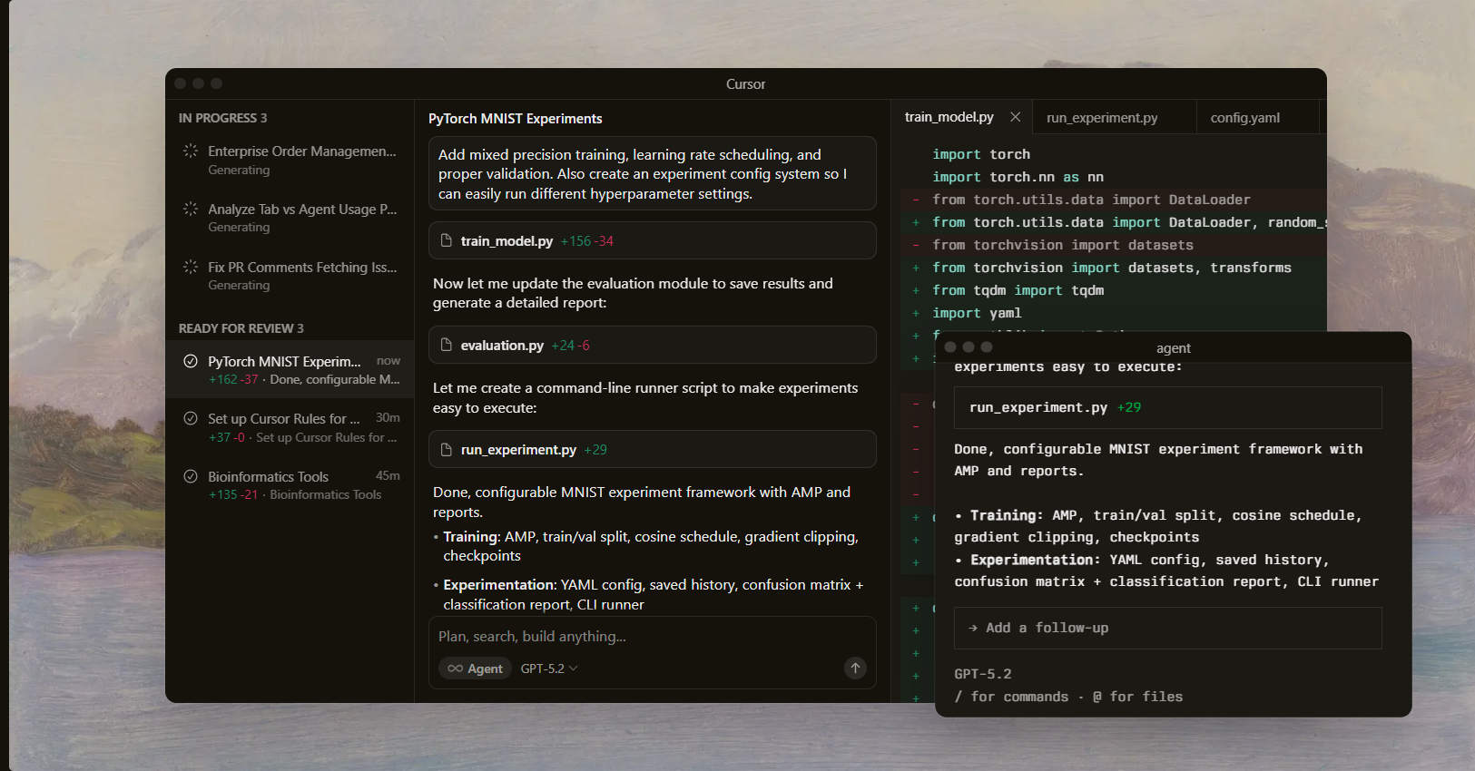 Cursor dashboard image